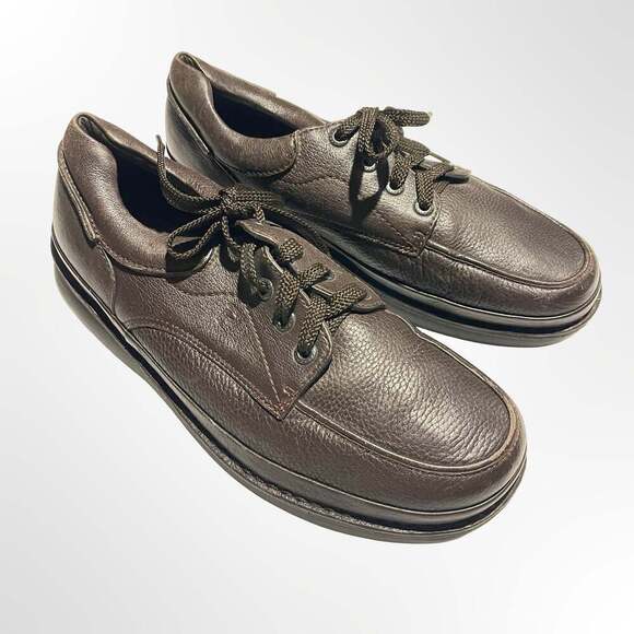Propét Other - Propét Men's Brown Leather Comfort Casual Walking Shoes